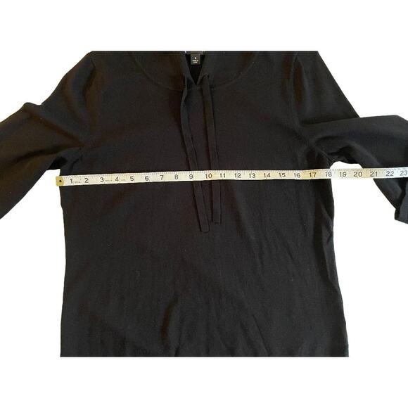 INC International Concepts Hoodie Sweater Rhinestones‎ Bell Sleeves Size Medium - Picture 3 of 6